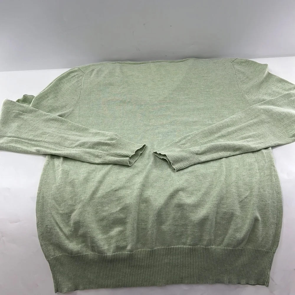J. Crew V-Neck Cotton Sweater - Picture 7 of 10